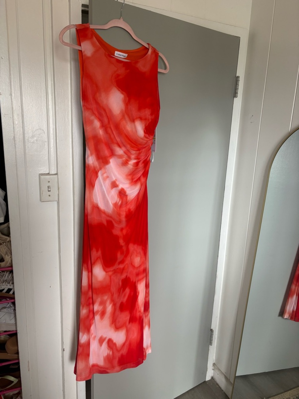 Red and White Maxi